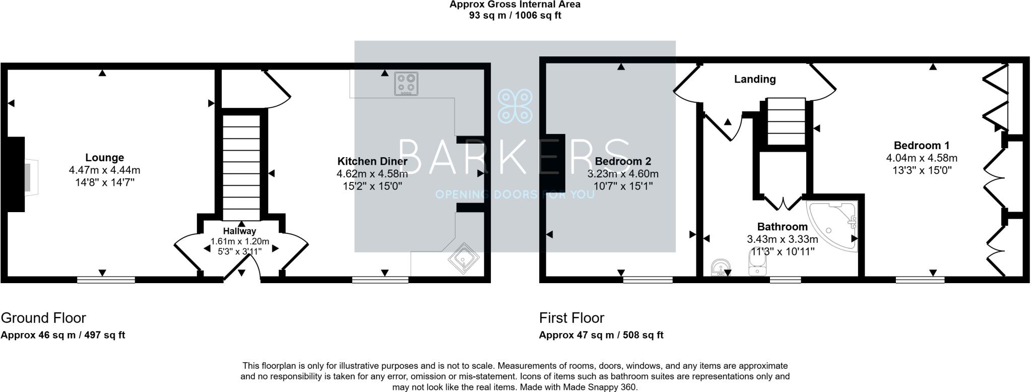 Blackburn Road, Birstall floorplan