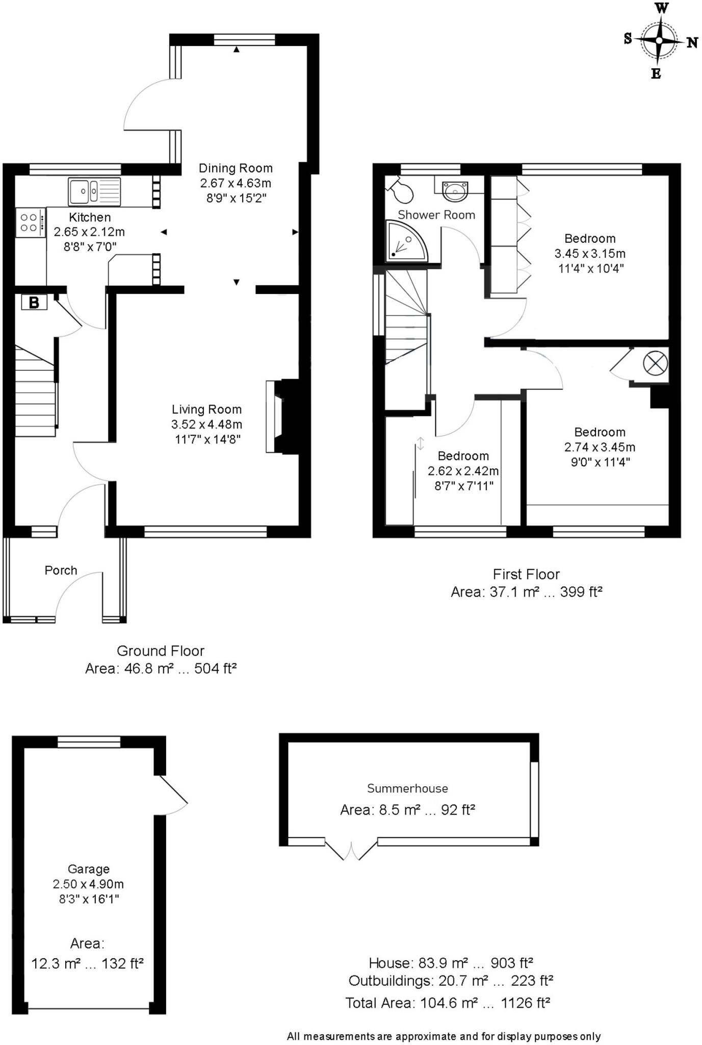 St. Marys Close, Ticehurst, TN5 floorplan