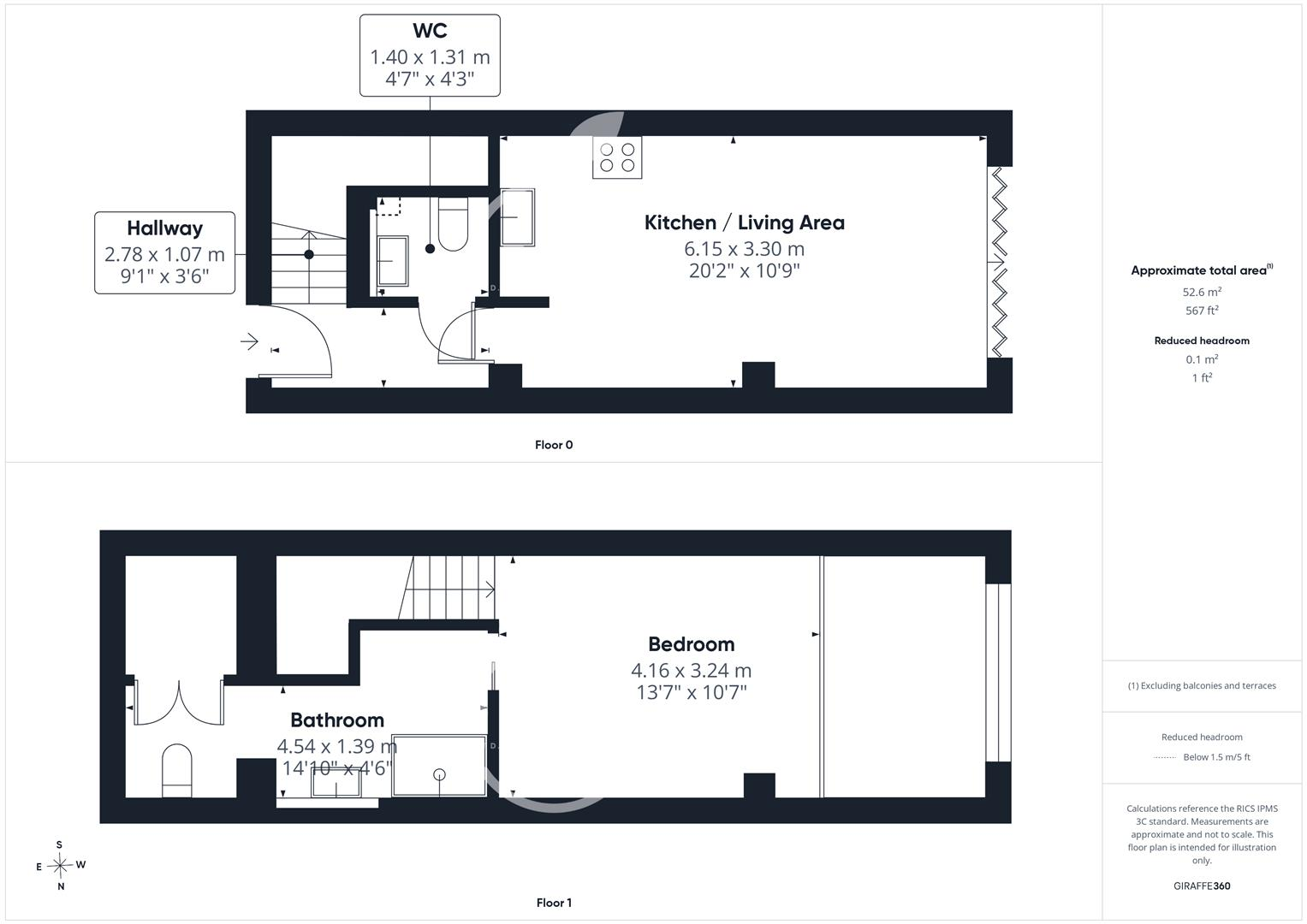 Hare Marsh, Shoreditch, E2 floorplan