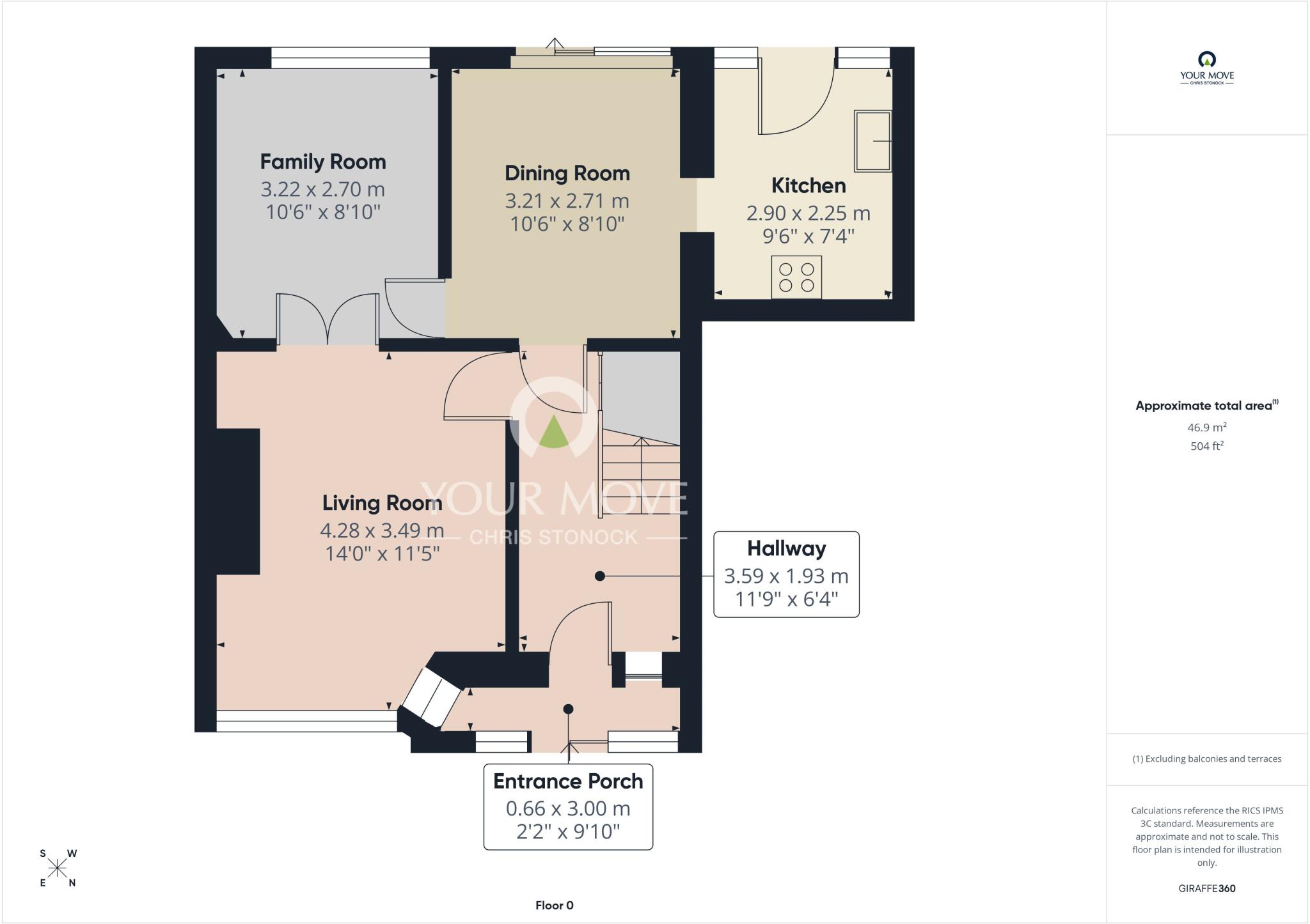 Fairway, Blaydon, NE21 floorplan