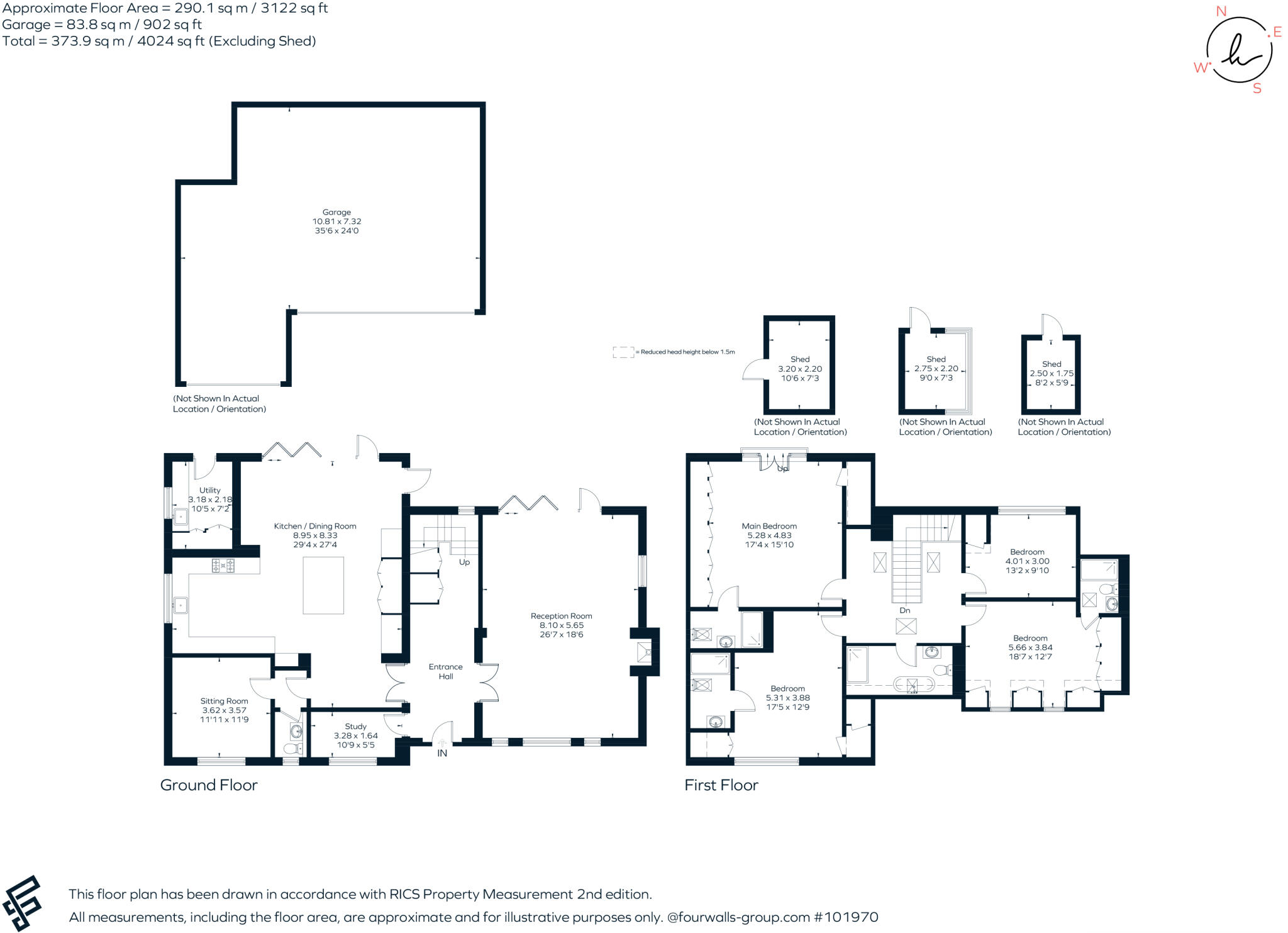 Dell Road, Finchampstead, RG40 floorplan