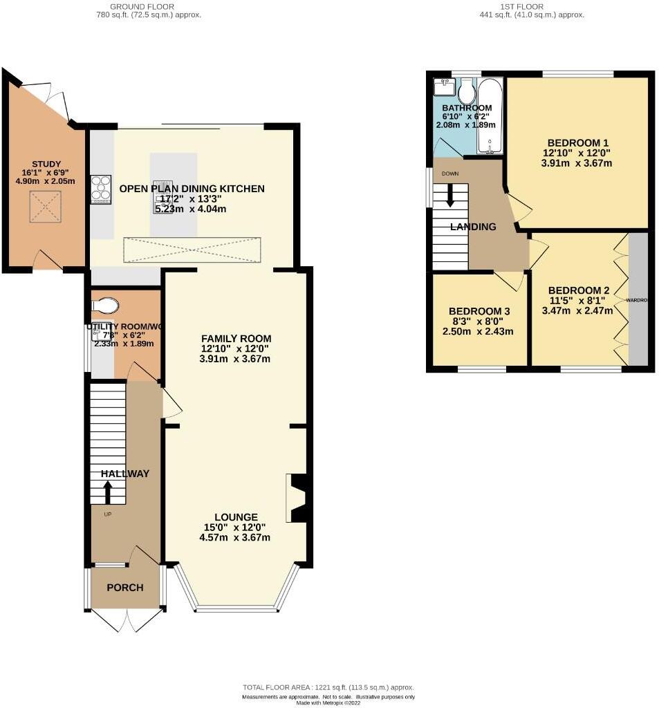 Chatburn Road, Chorlton floorplan