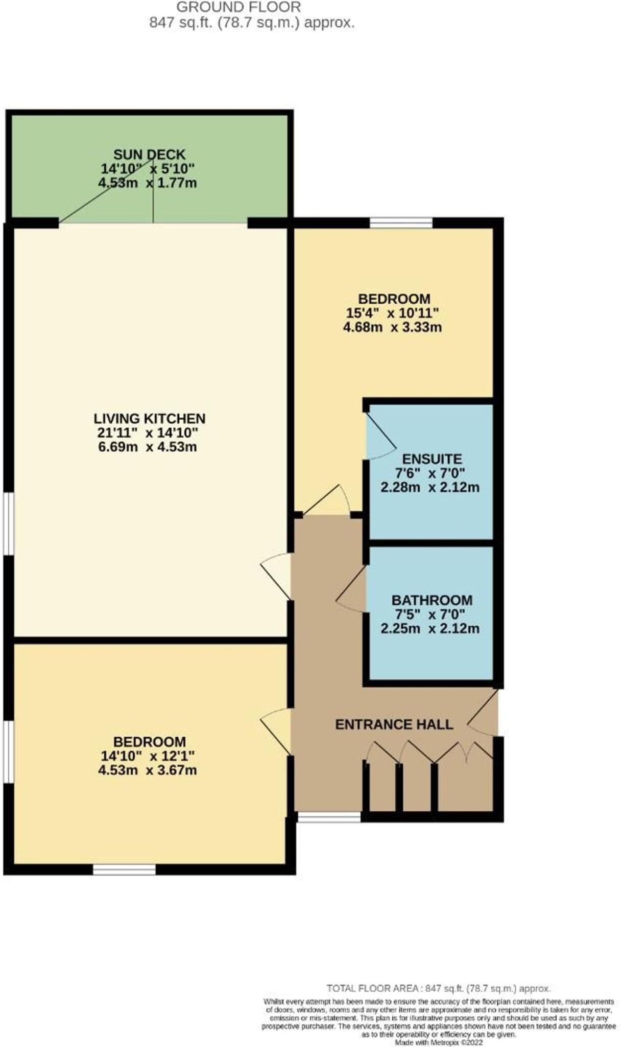Richards Street, Woodford, SK7 floorplan