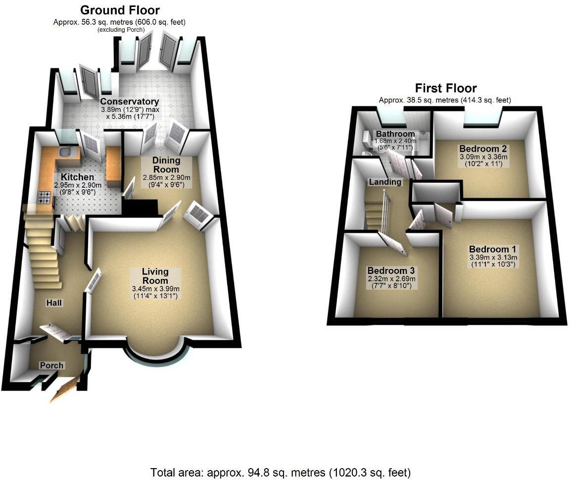 St. Ediths Way, Bicester floorplan