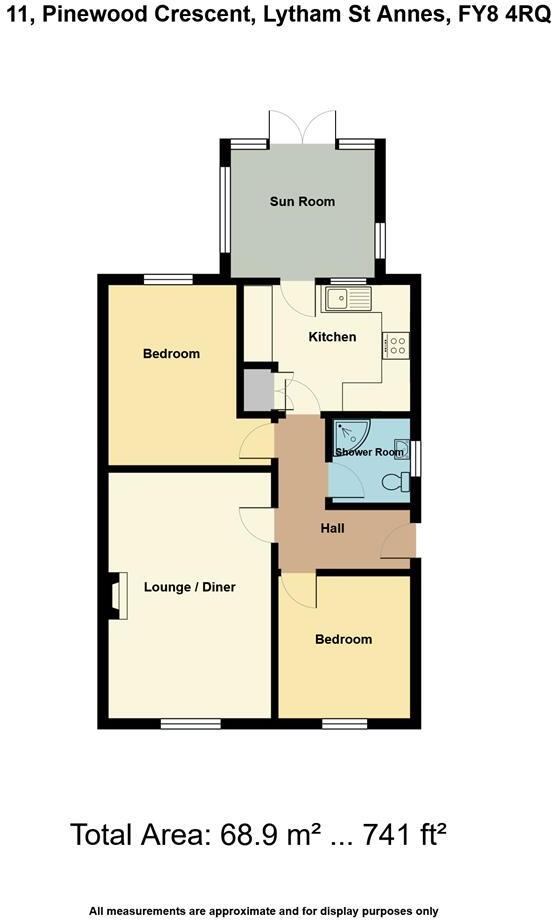 Pinewood Crescent, Lytham floorplan