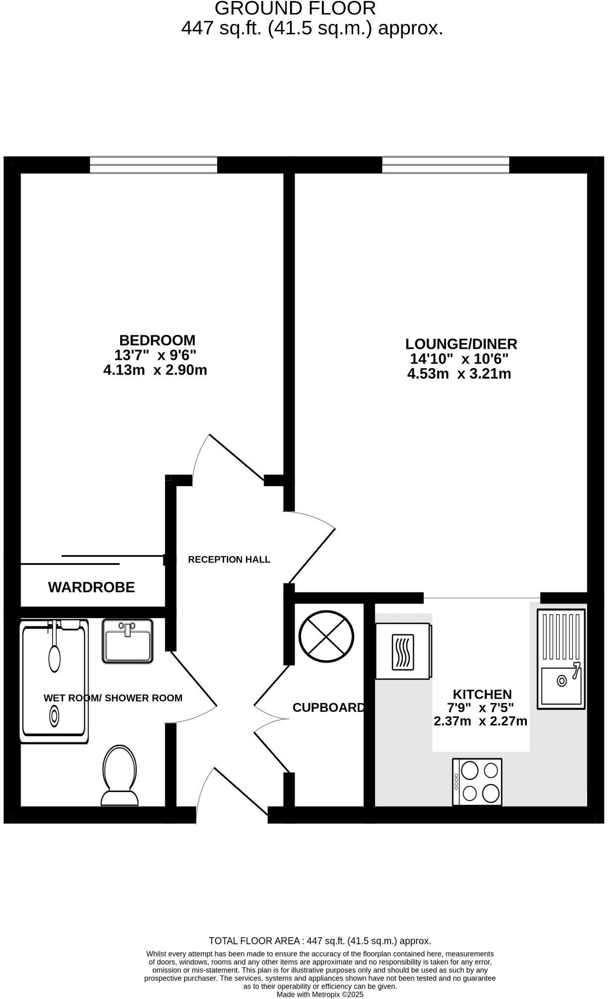 Smartly presented, Retirement apartment, ready to move in! floorplan