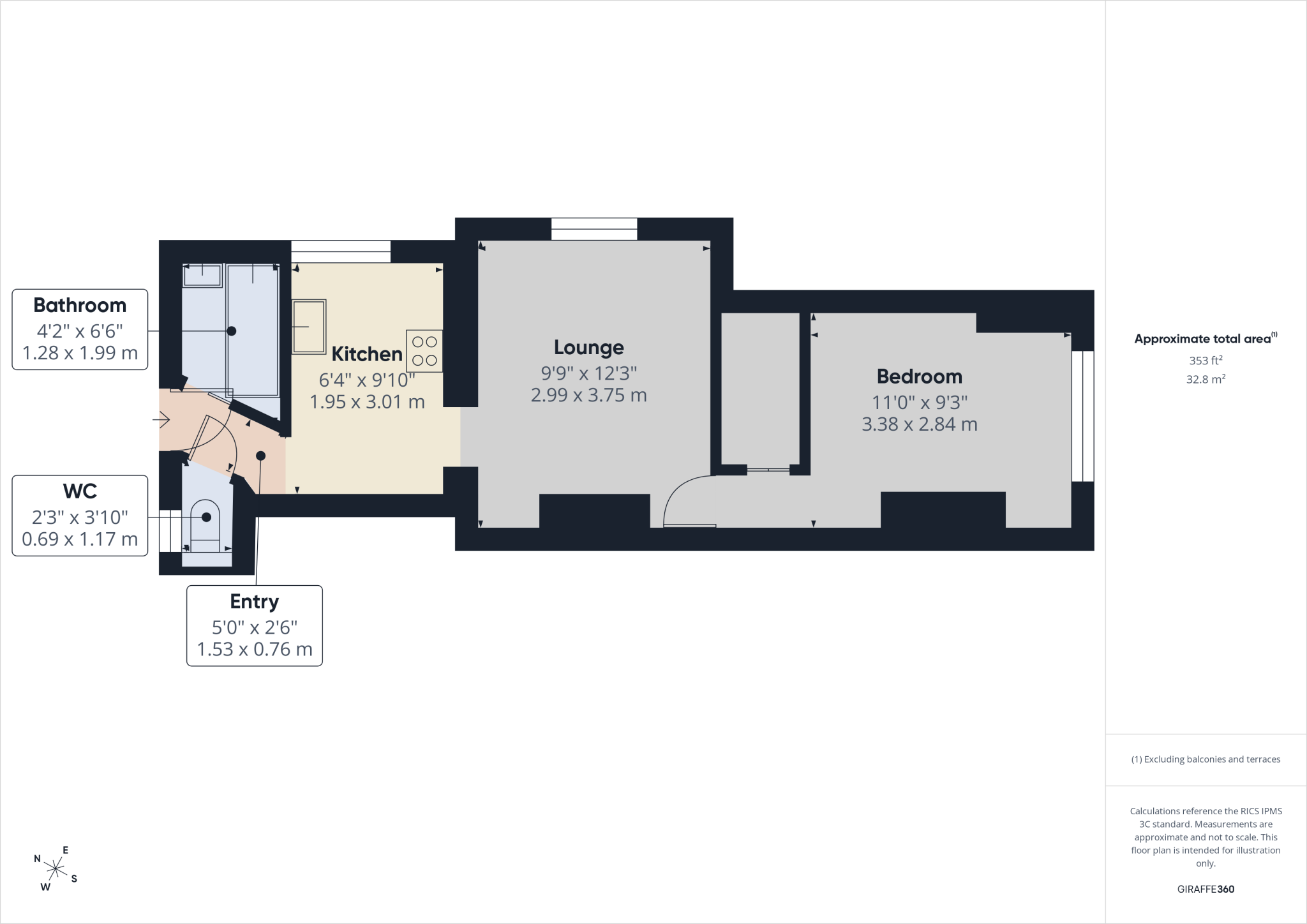 West Street, East Grinstead, West Sussex, RH19 floorplan