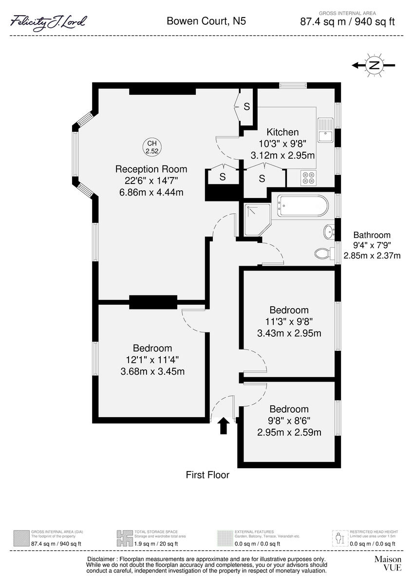Highbury Grange, London floorplan