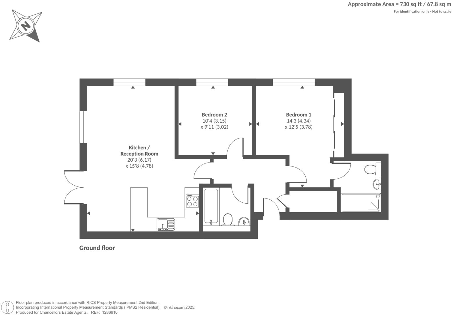 Chesterfield House, Chequers Avenue, High Wycombe floorplan