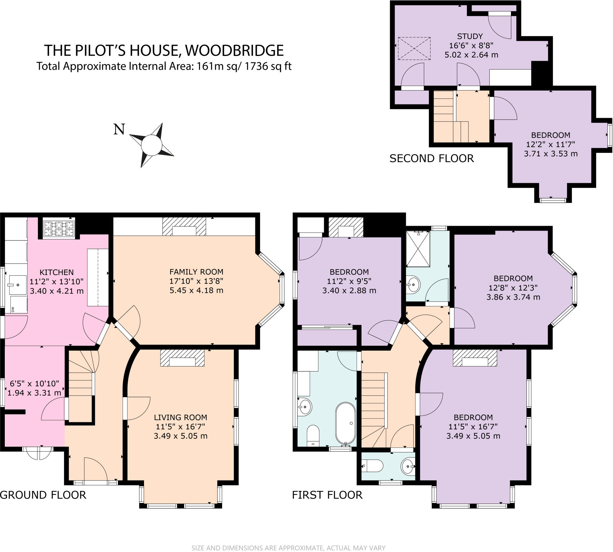 Warren Hill Road, Woodbridge, Suffolk, IP12 floorplan