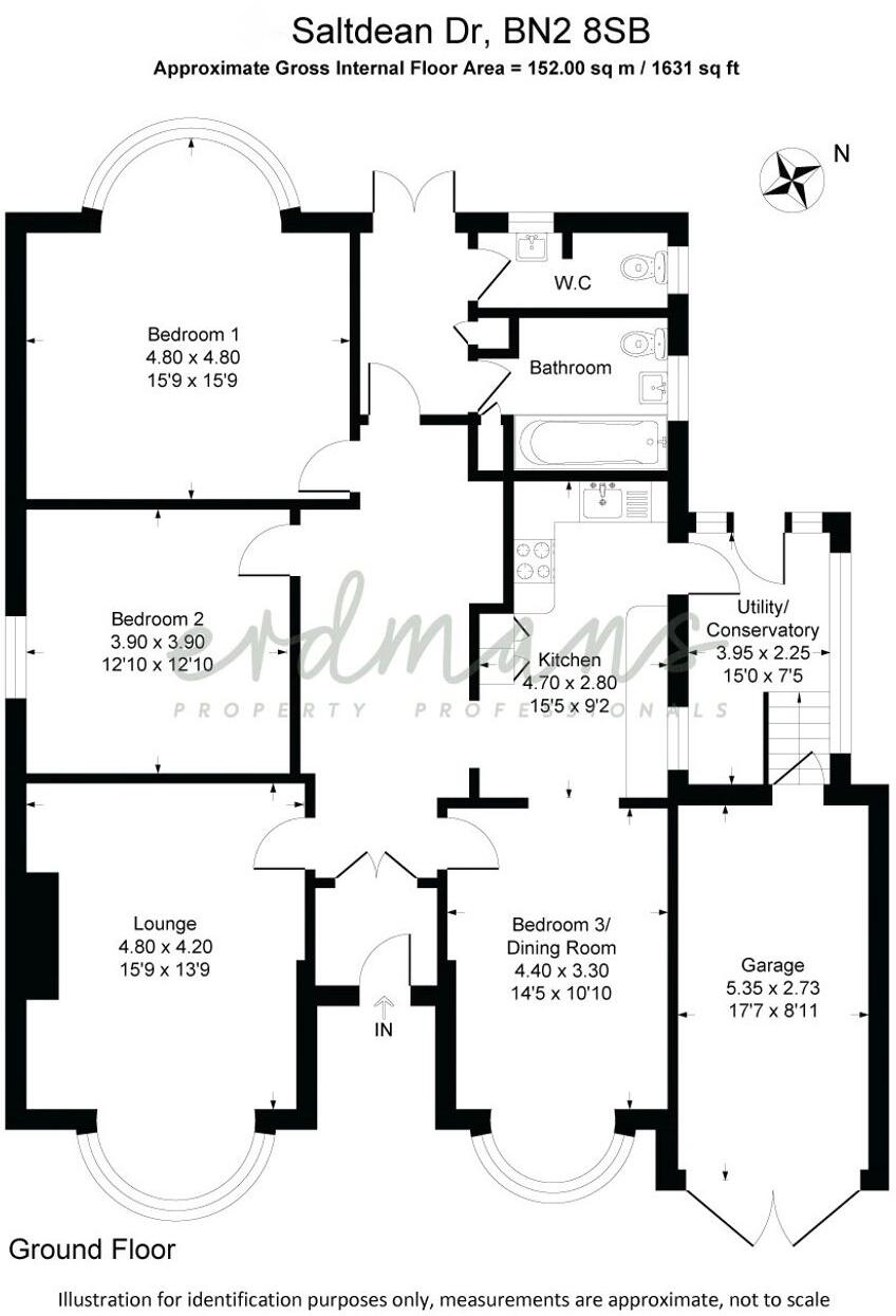 Saltdean Drive, Saltdean, BN2 floorplan