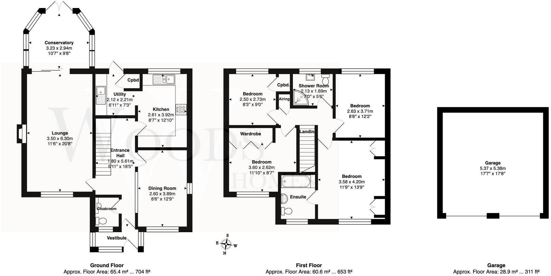 Lawn Drive, Chudleigh, TQ13 floorplan