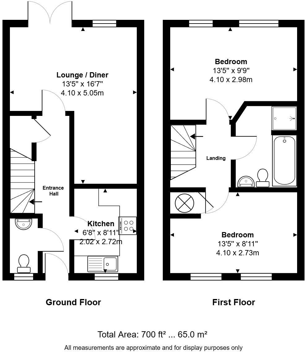 Ducketts Mead, Reading, RG2 floorplan