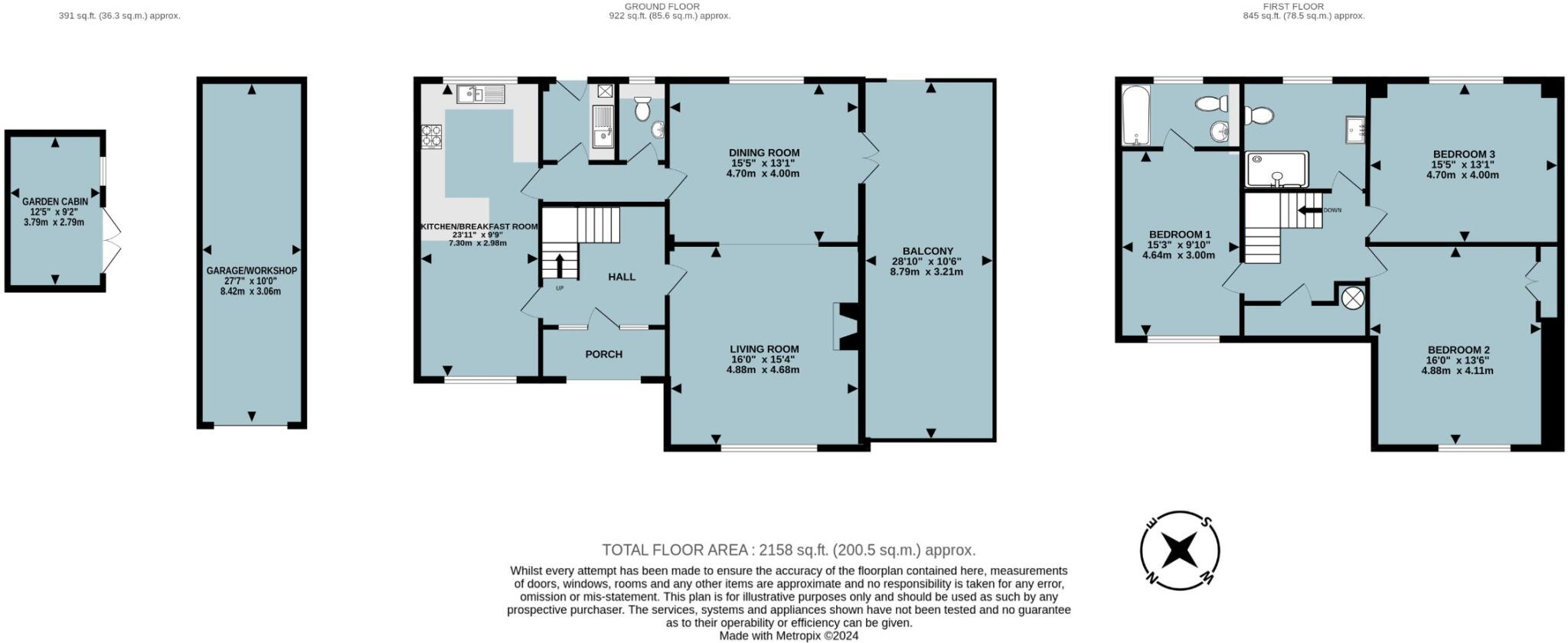 Fairways Drive, High Bickington floorplan