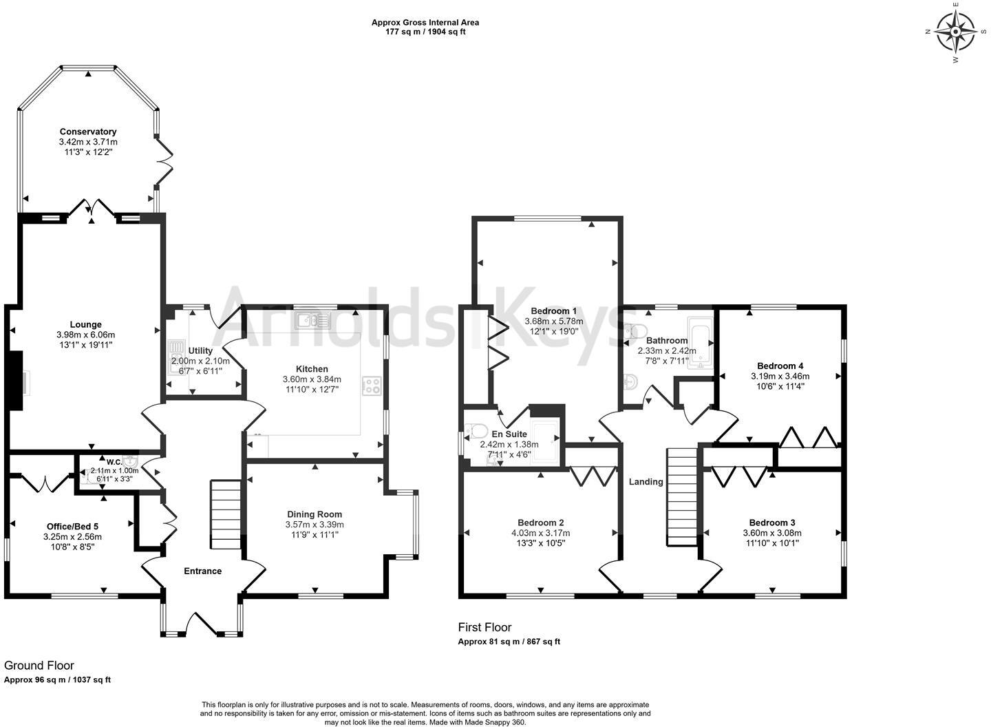 Trentham Drive, Holt Road, Sheringham floorplan