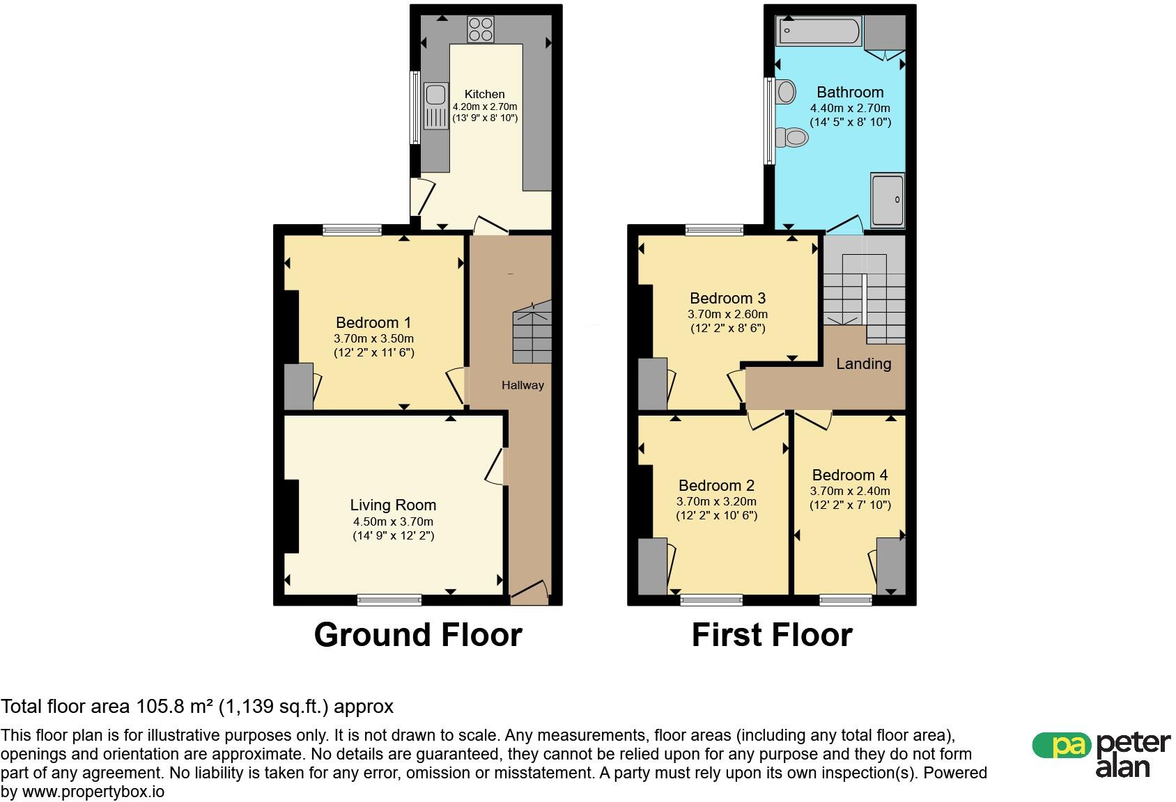 Caerleon Road, Newport floorplan