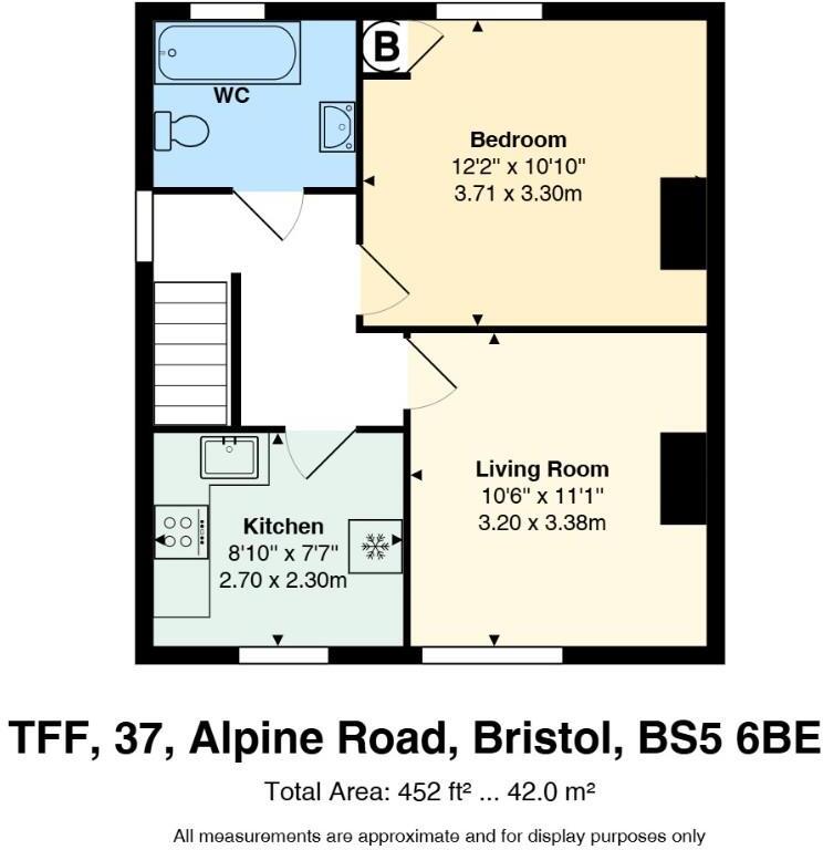 Alpine Road, Bristol floorplan