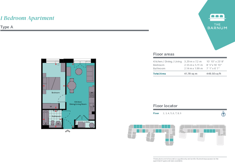 The Barnum, Nottingham Nottingham NG2 floorplan