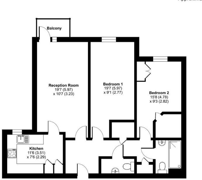 Silver Street, Honiton, Devon, EX14 floorplan