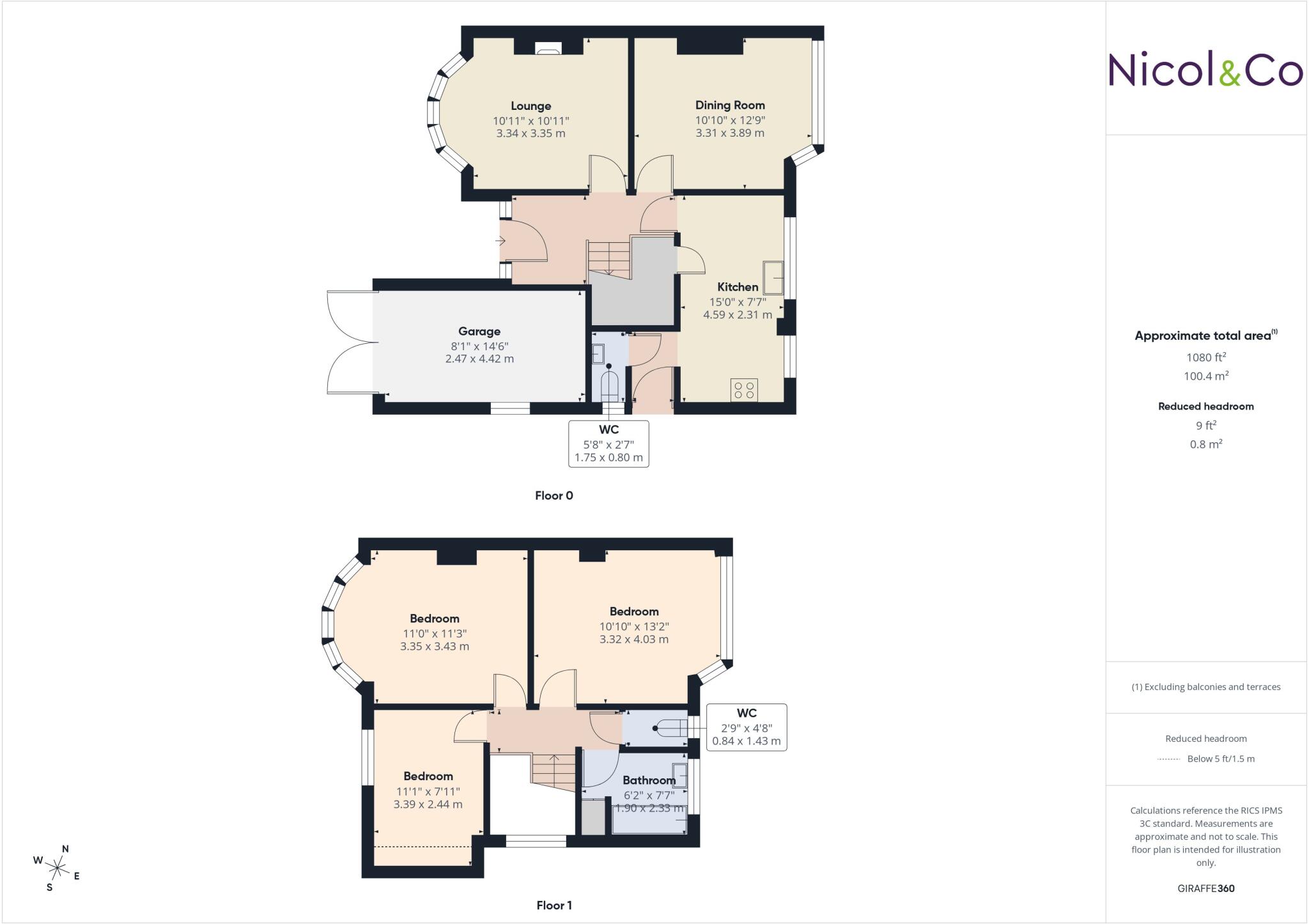 Newland Road, Droitwich Spa, Worcestershire, WR9 floorplan