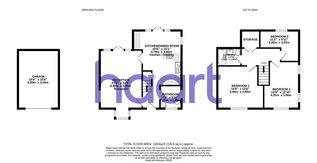 Charles Howell Drive, Coulsdon floorplan