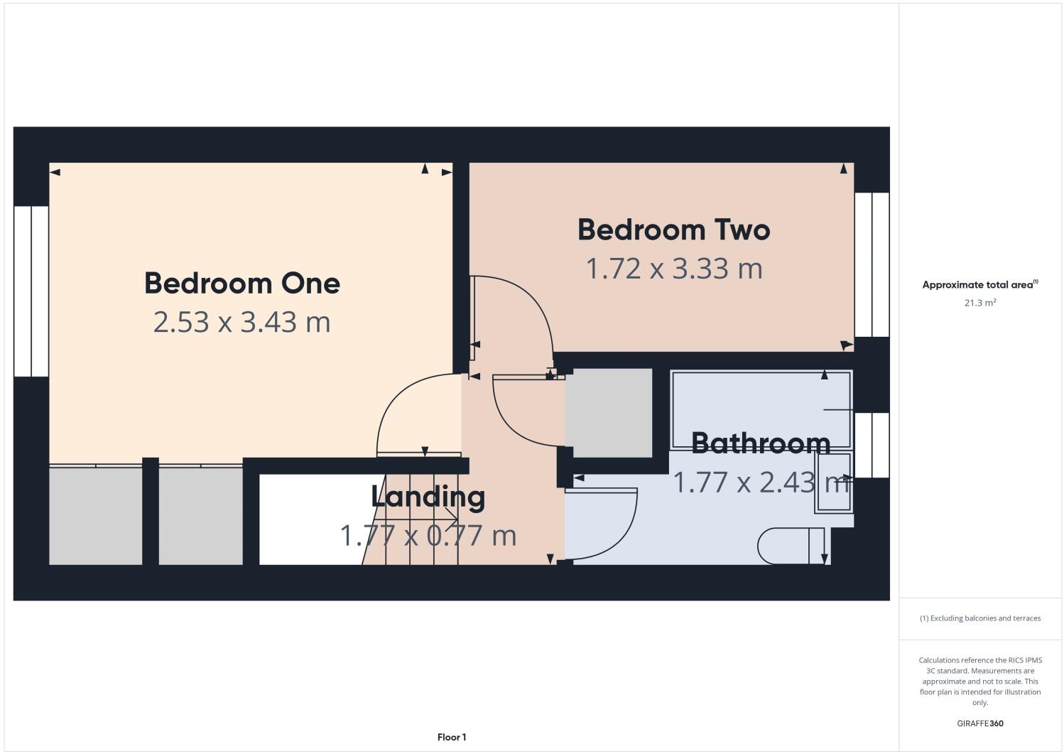 Osborne Way, Haslingden, Rossendale, Lancashire, BB4 floorplan