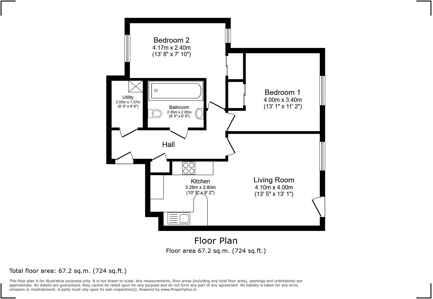 High Street, Ryde, Isle of Wight floorplan