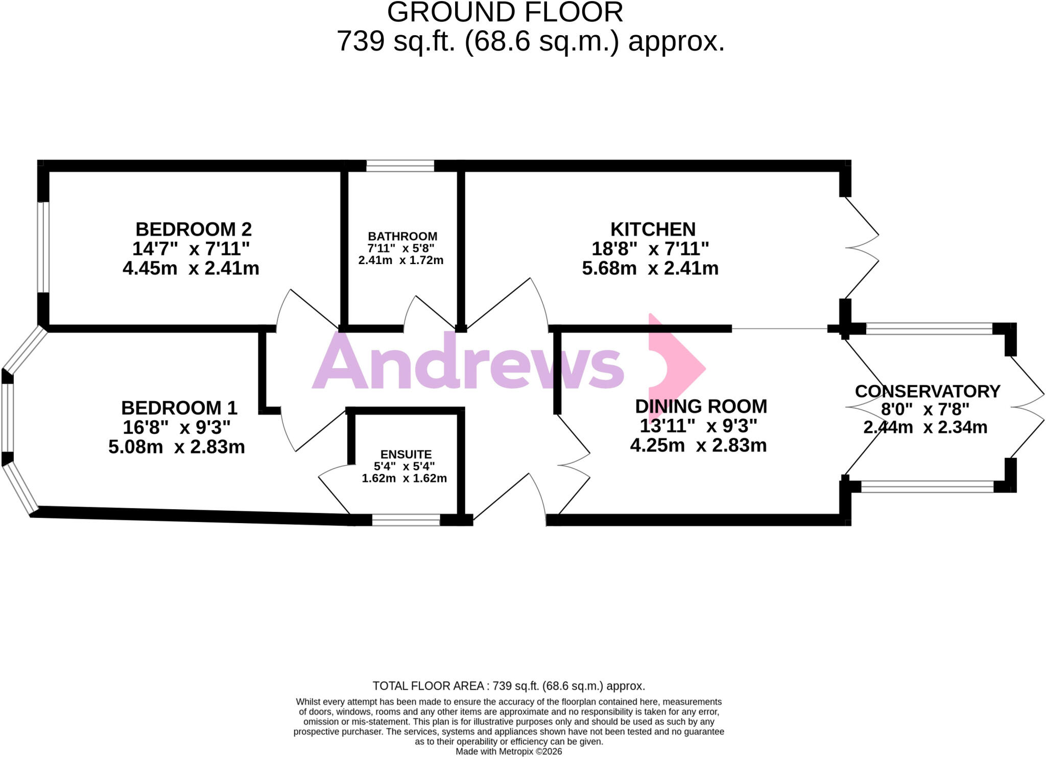 Campden Road, Cheltenham, Gloucestershire, GL51 floorplan