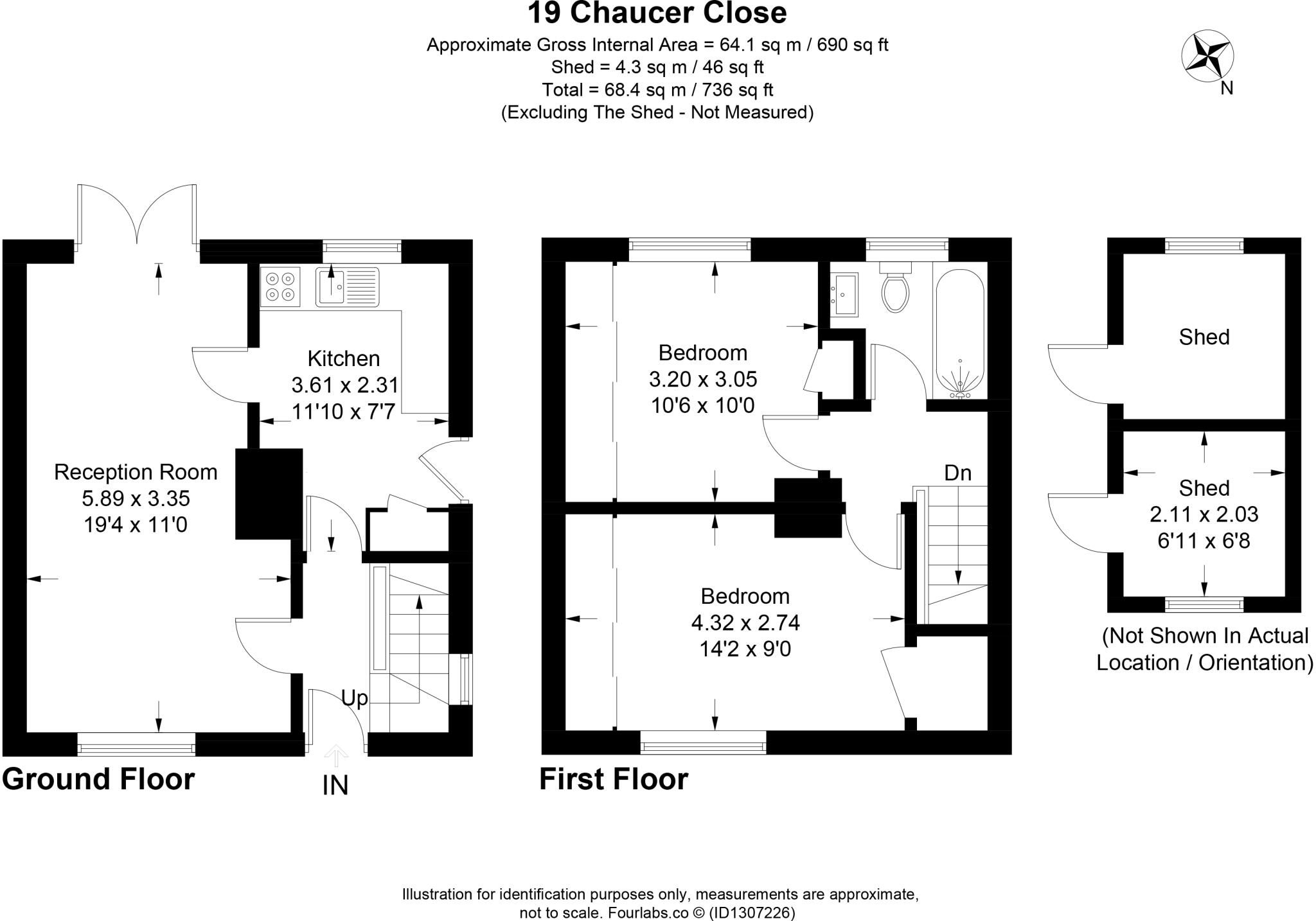 Chaucer Close, Berkhamsted floorplan