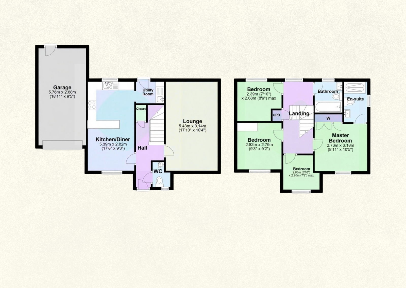Golden Hill Close,  Ribbleton,  Preston,  PR2 floorplan