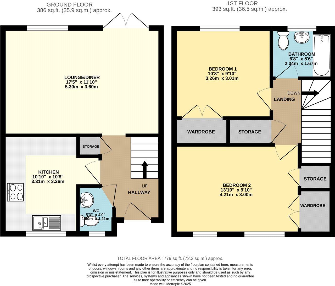 Larkspur Way, Isleham, Cambs, CB7 floorplan
