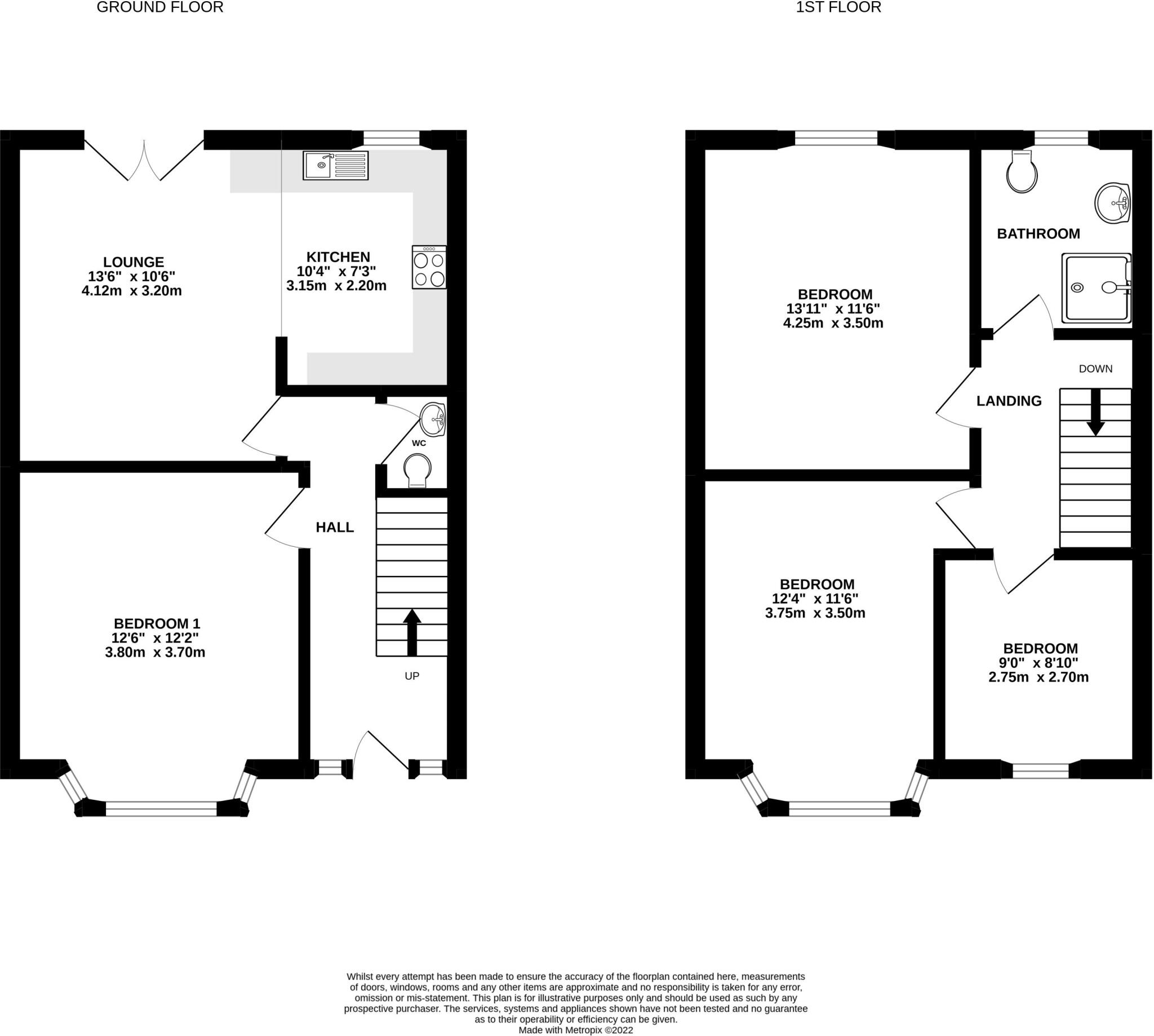 4 Bed - Blantyre Road, Wavertree, L15 floorplan