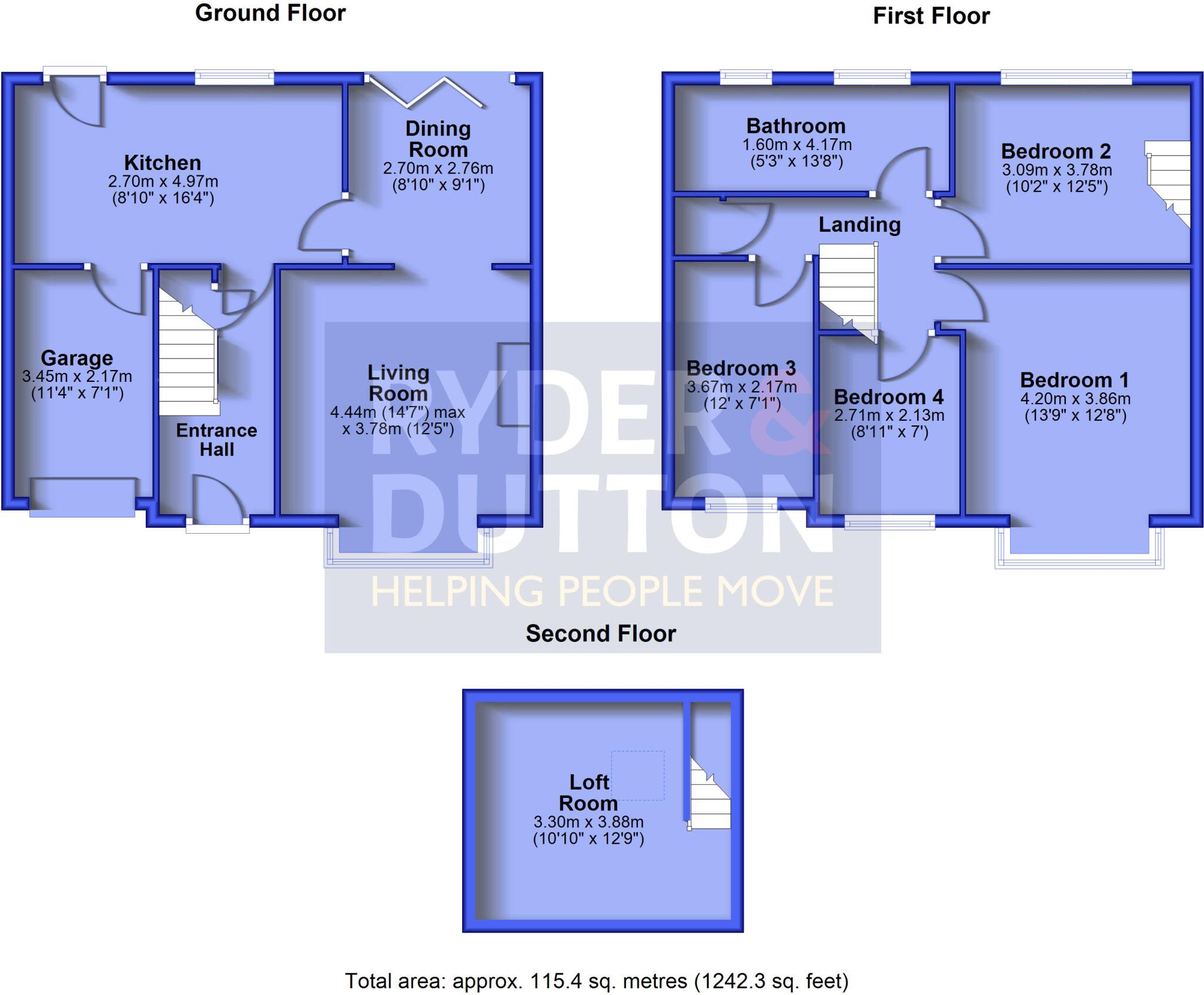 Marina Terrace, Golcar, Huddersfield, West Yorkshire, HD7 floorplan