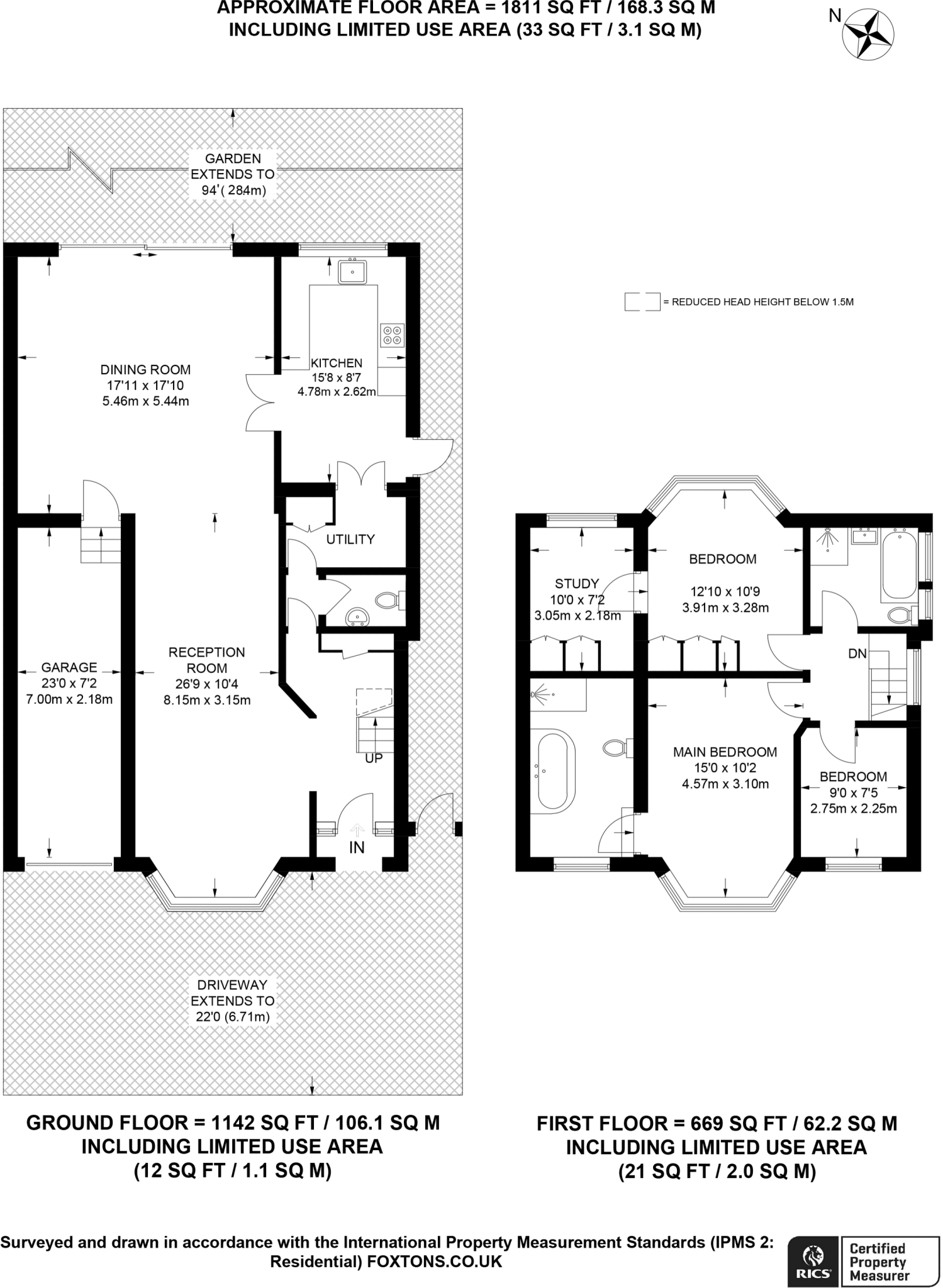 Tintern Gardens, Southgate, London, N14 floorplan