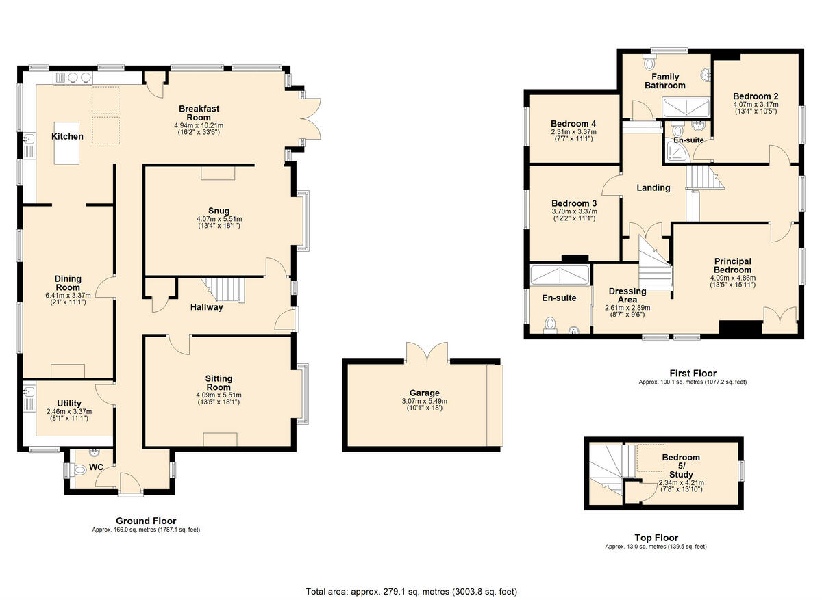 Hidcote Road Ebrington Chipping Campden, Gloucestershire, GL55 6NA floorplan