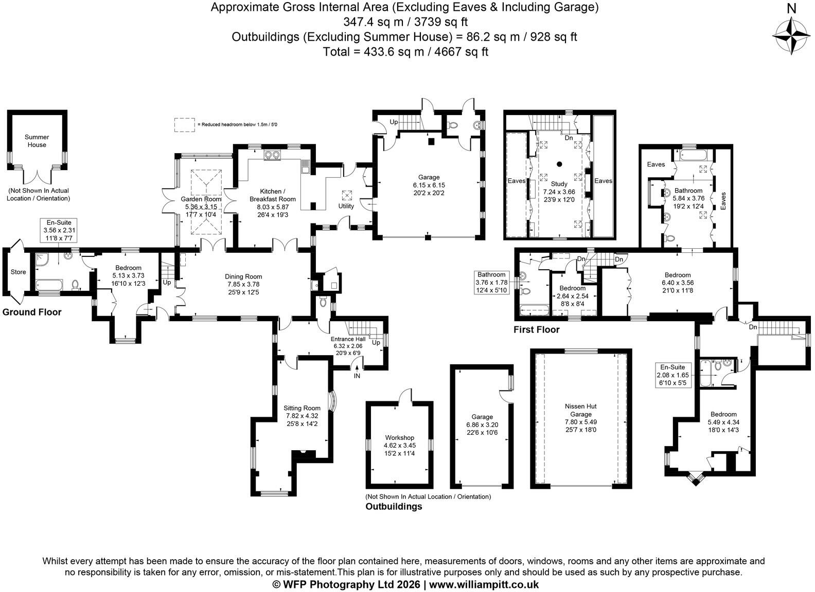 The Butts, Saxlingham Road, Blakeney, Holt Norfolk, NR25 floorplan