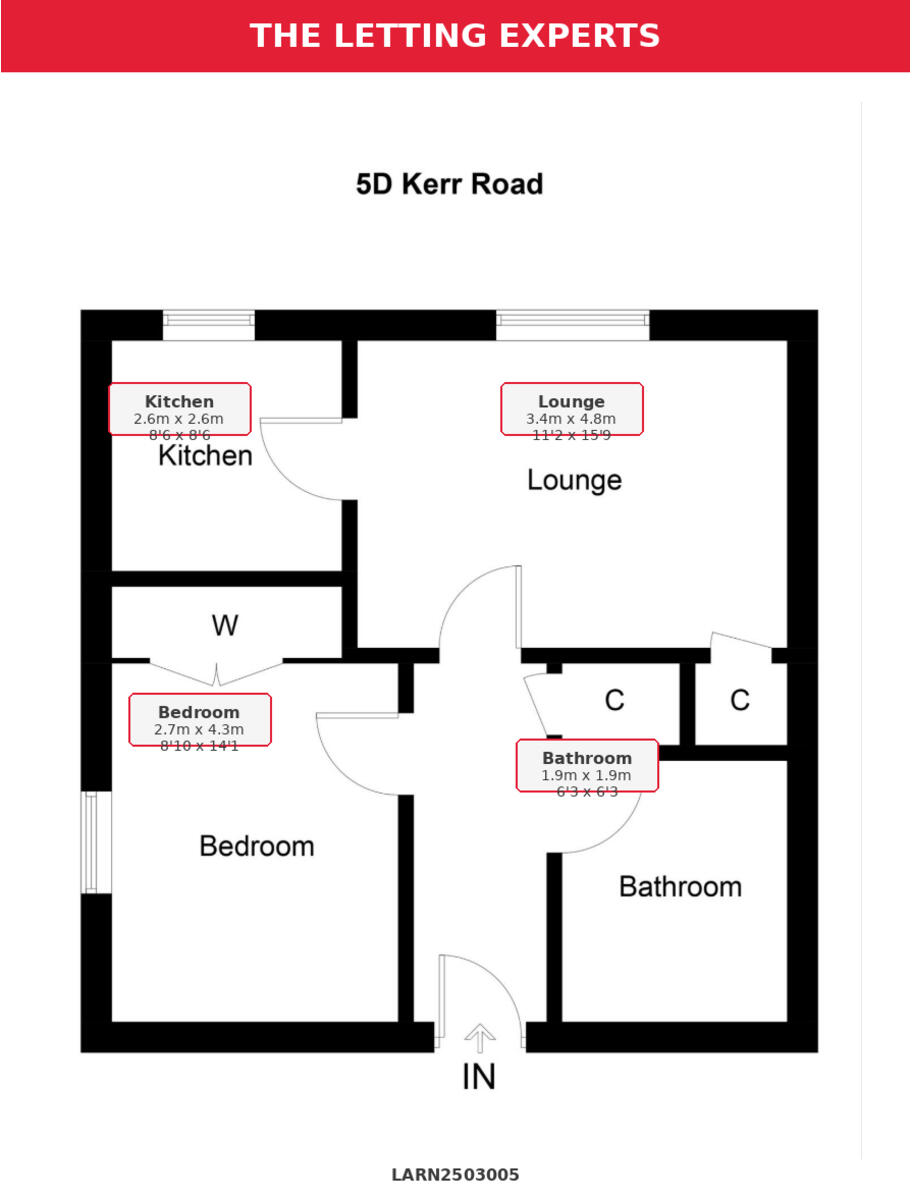 Kerr Road, Kilmarnock, East Ayrshire, KA3 floorplan