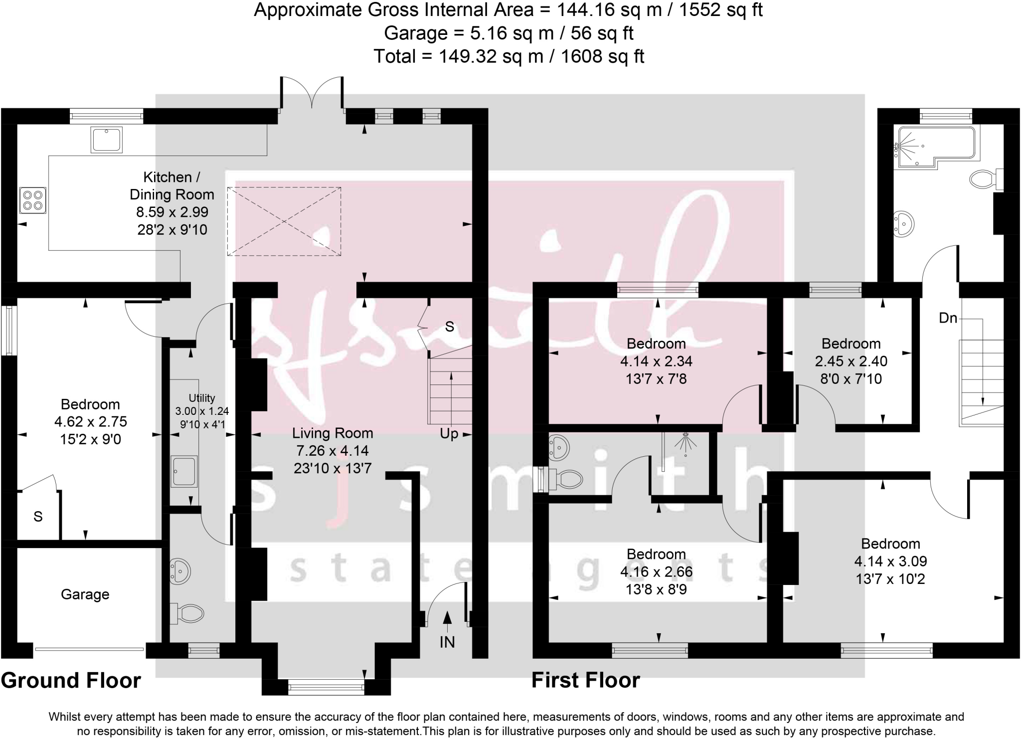 St. Georges Road, Feltham floorplan