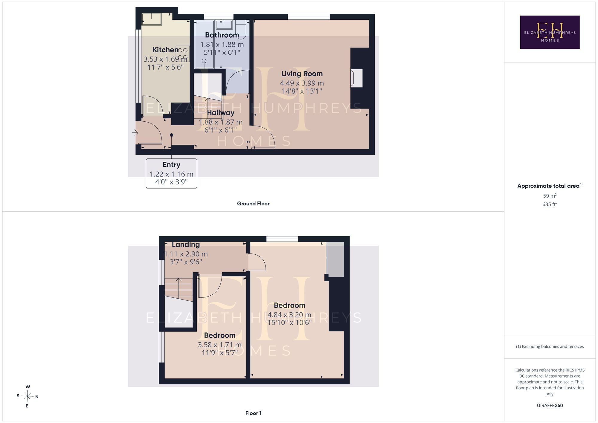 Upper Dodds Lane, Alnwick, NE66 floorplan