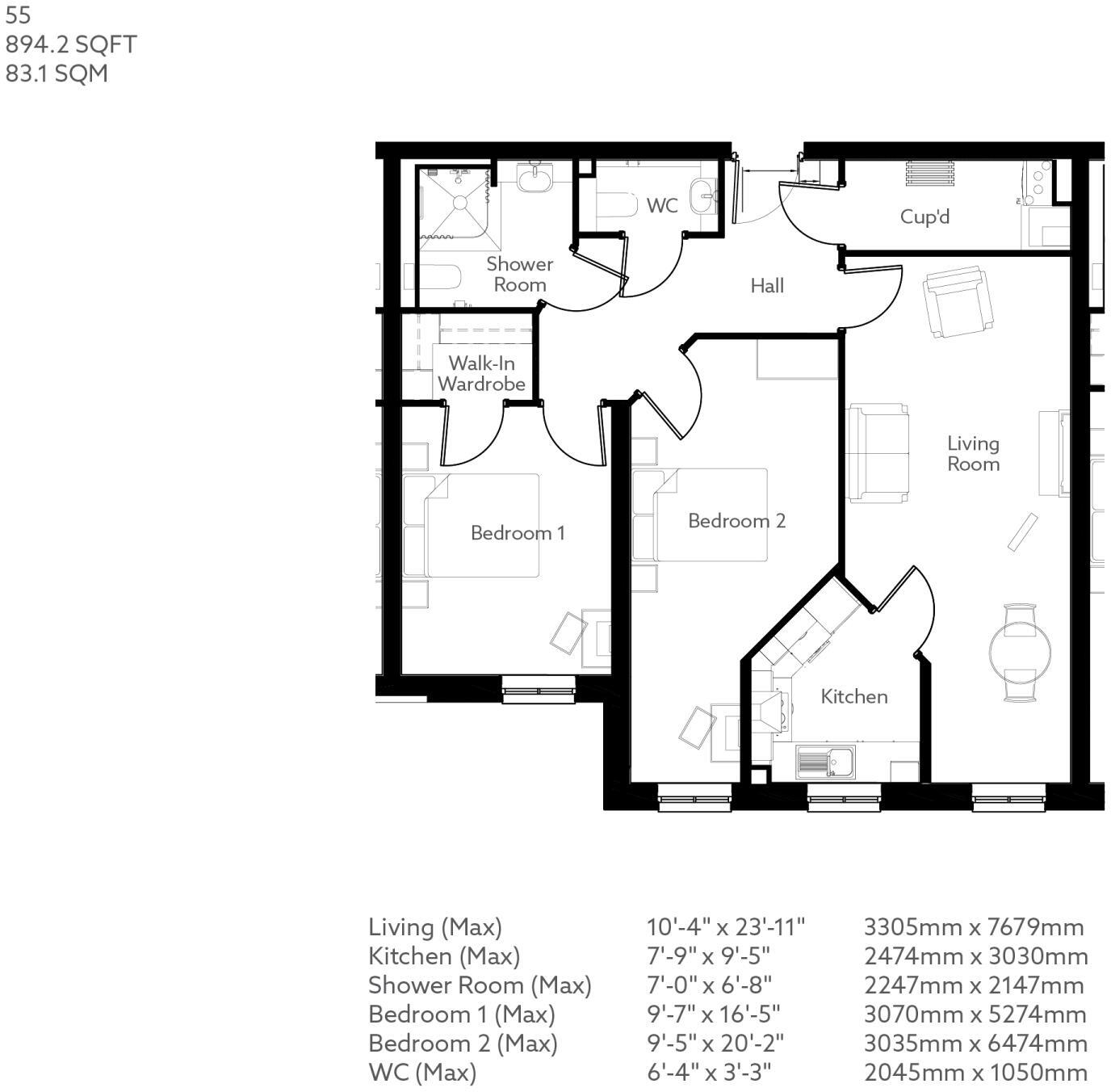 Station Road,
High Peak,
SK17 6GP
 floorplan