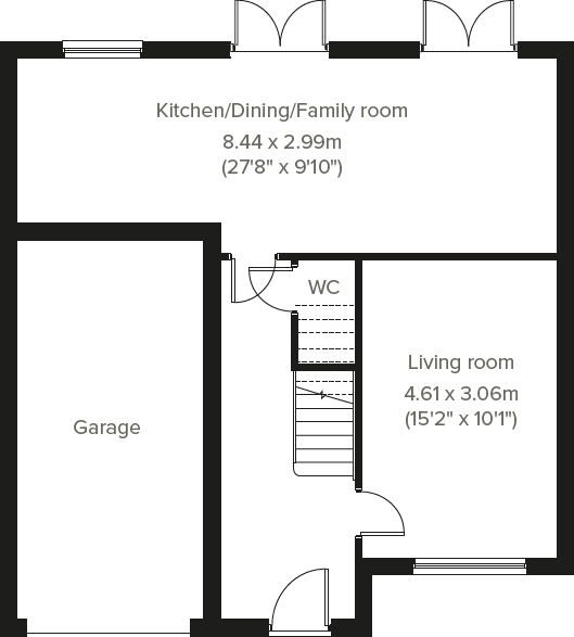 Fellows Close,
Weldon,
NN17 floorplan