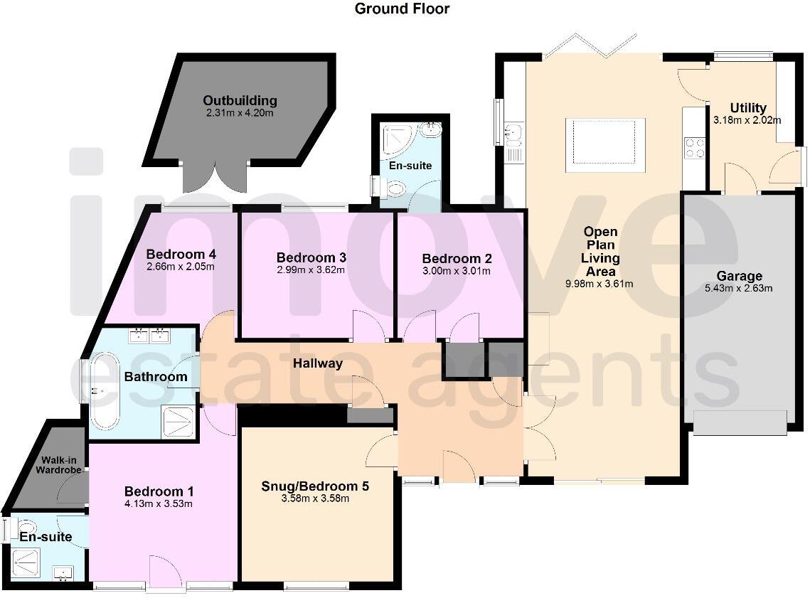 Seymour Drive, Torquay, TQ2 floorplan
