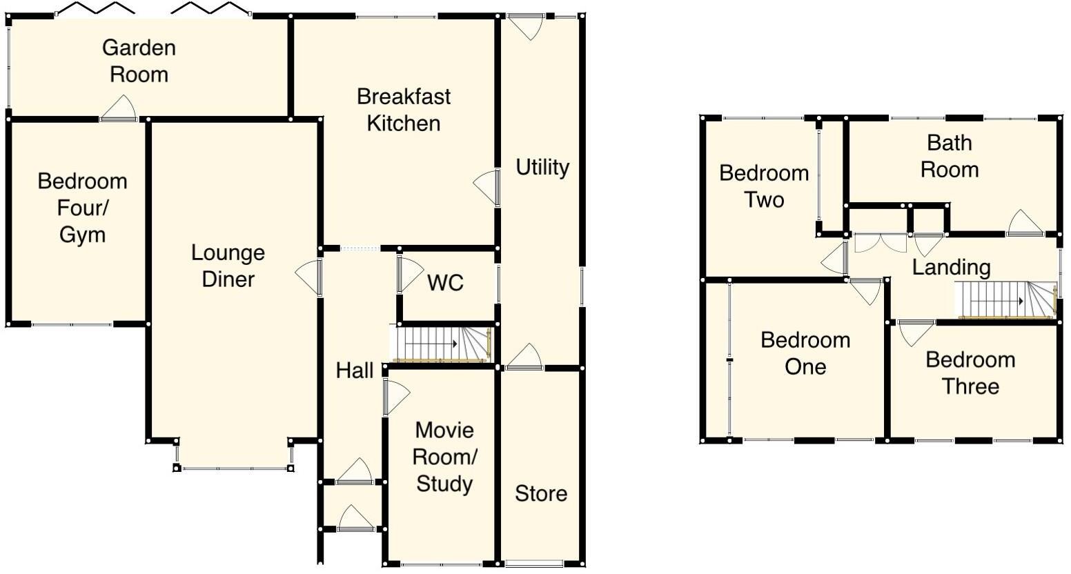 Beeby Close, Syston, Leicester floorplan