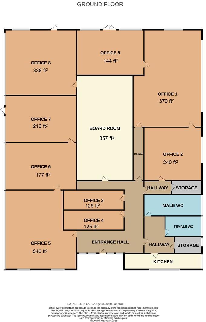 Burton Lane, Goffs Oak, Waltham Cross floorplan
