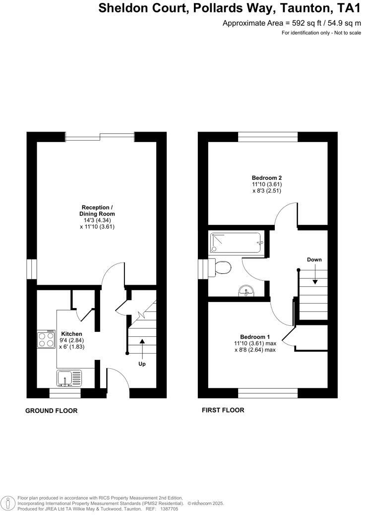 Pollards Way, Taunton floorplan