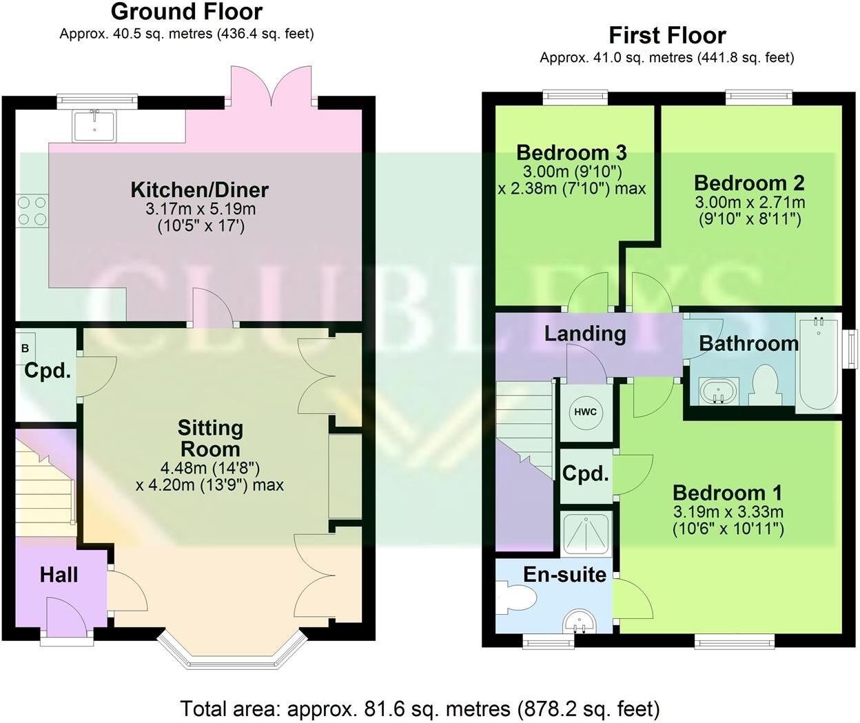 Ebor View., Market Weighton floorplan