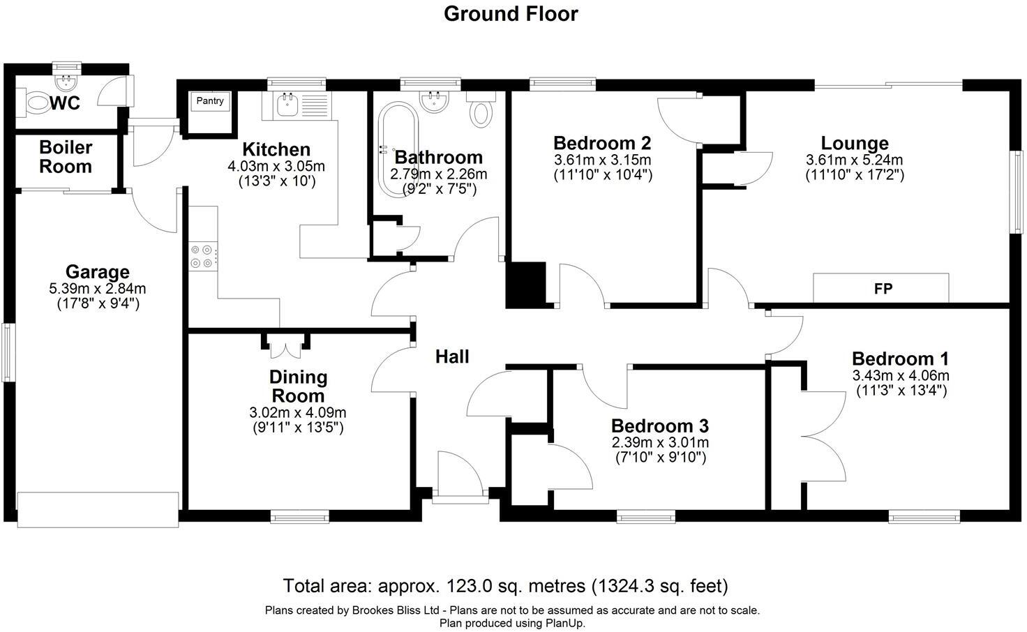Norton Canon, Hereford floorplan