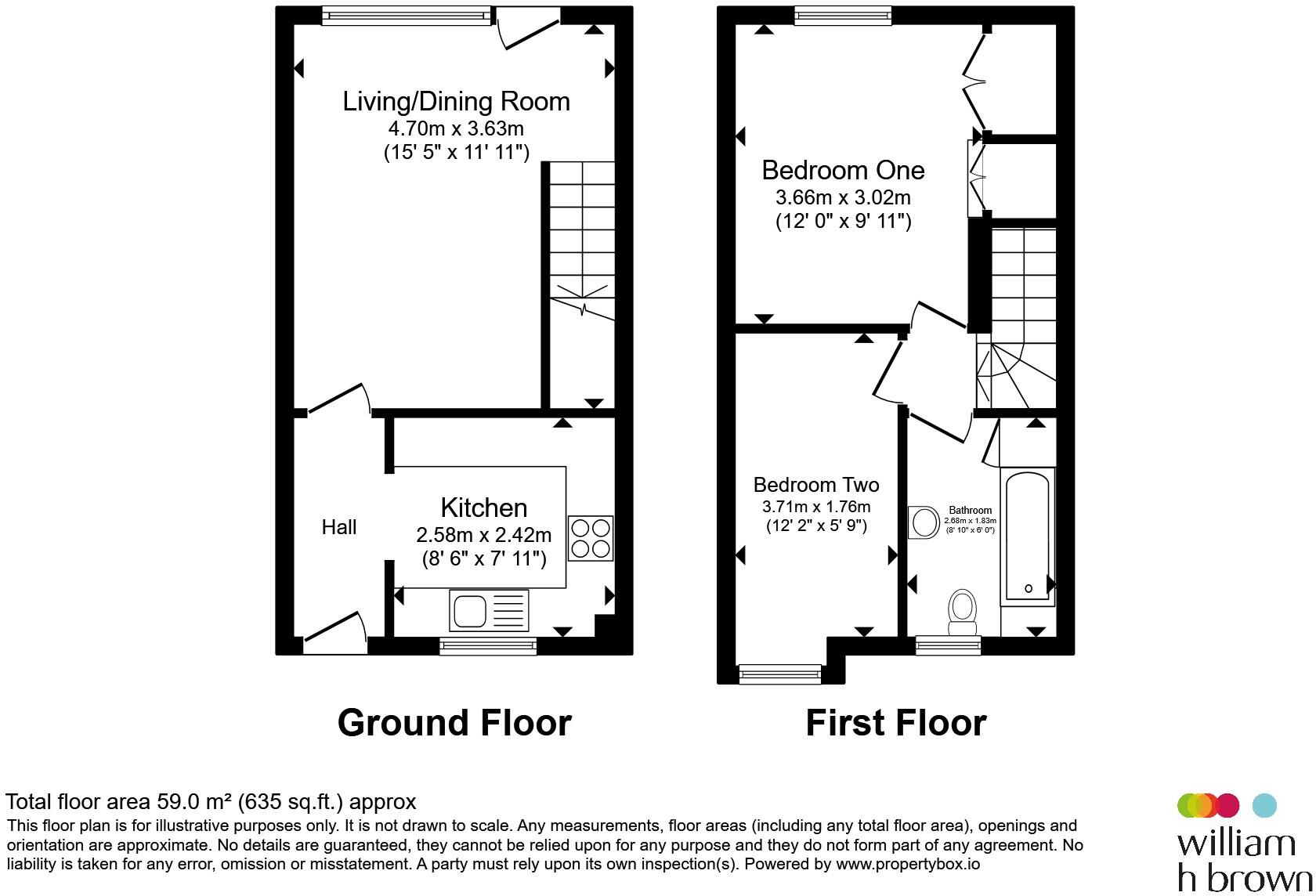 Normandy Close, Kempston, Bedford floorplan