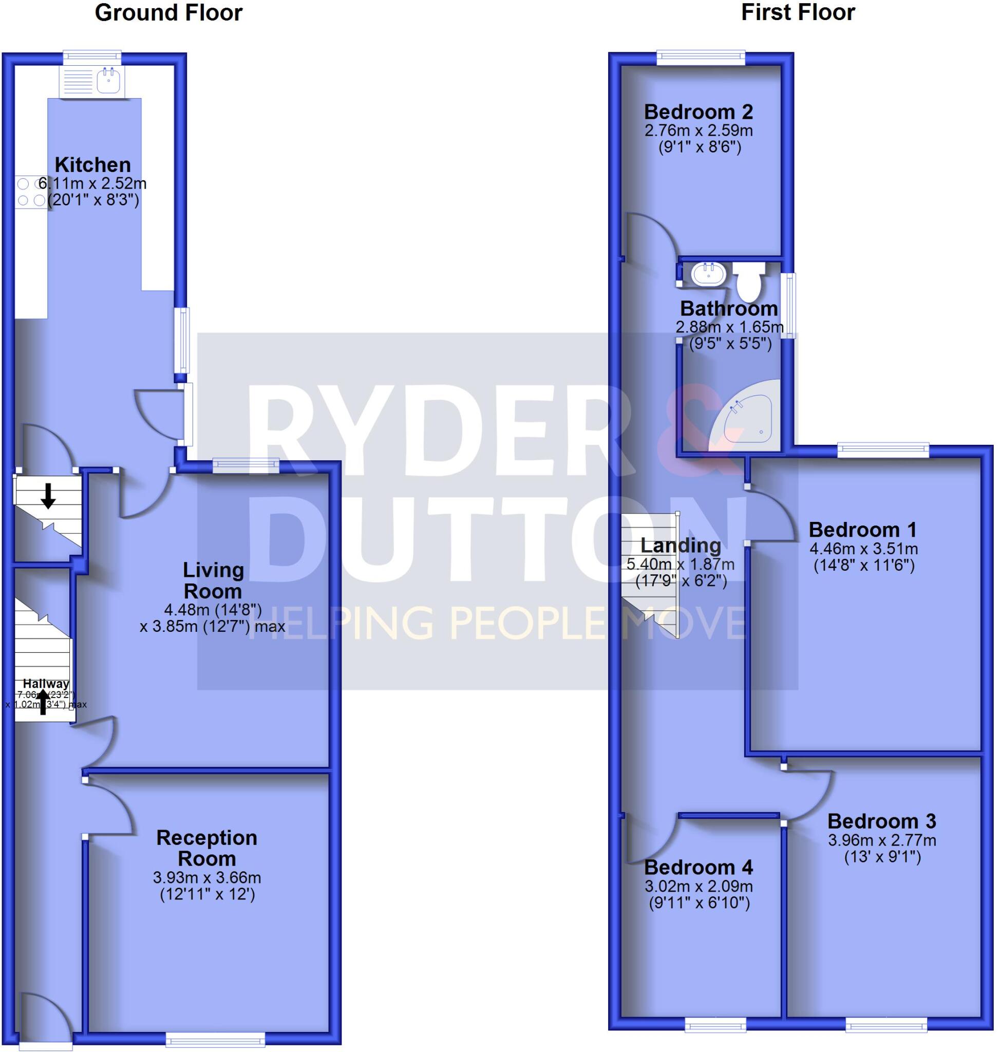 Pilsworth Road, Heywood, Greater Manchester, OL10 floorplan