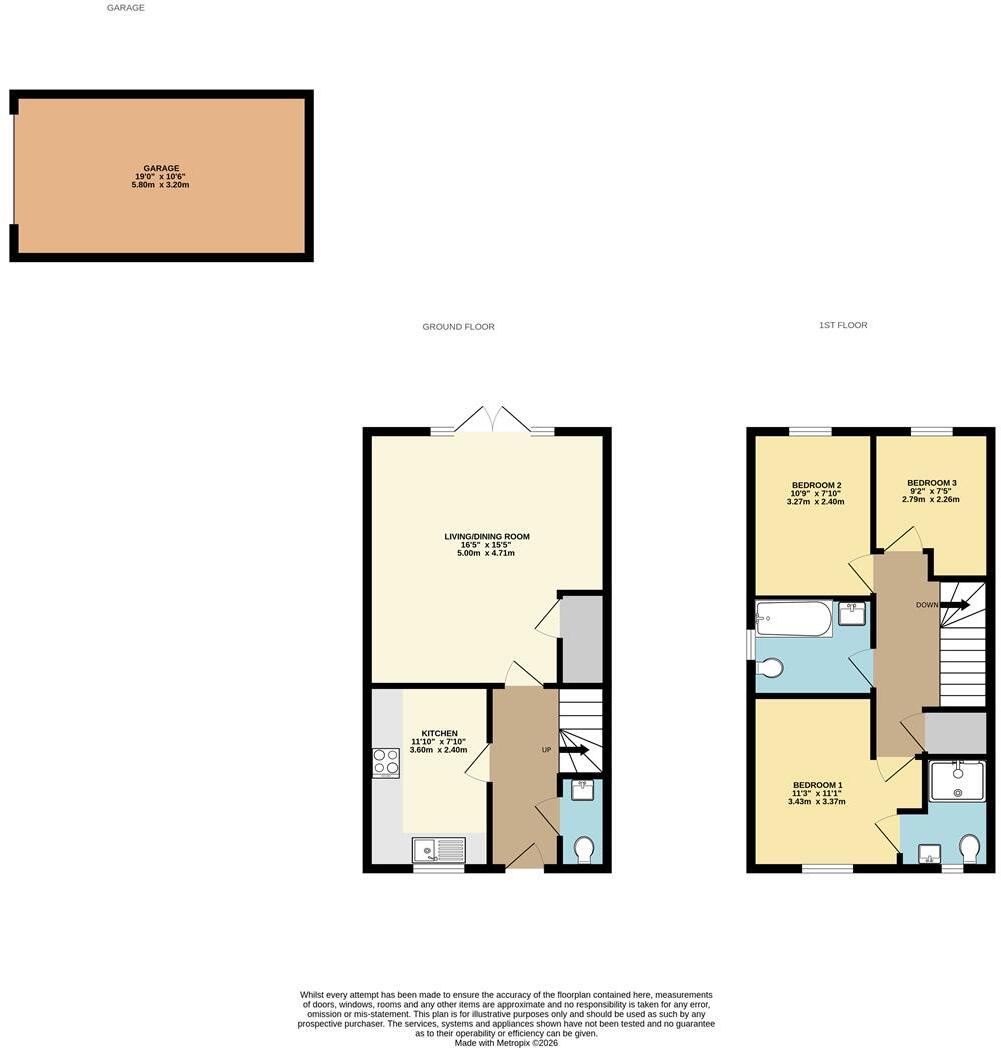 Higher Meadow, Cranbrook, Exeter floorplan